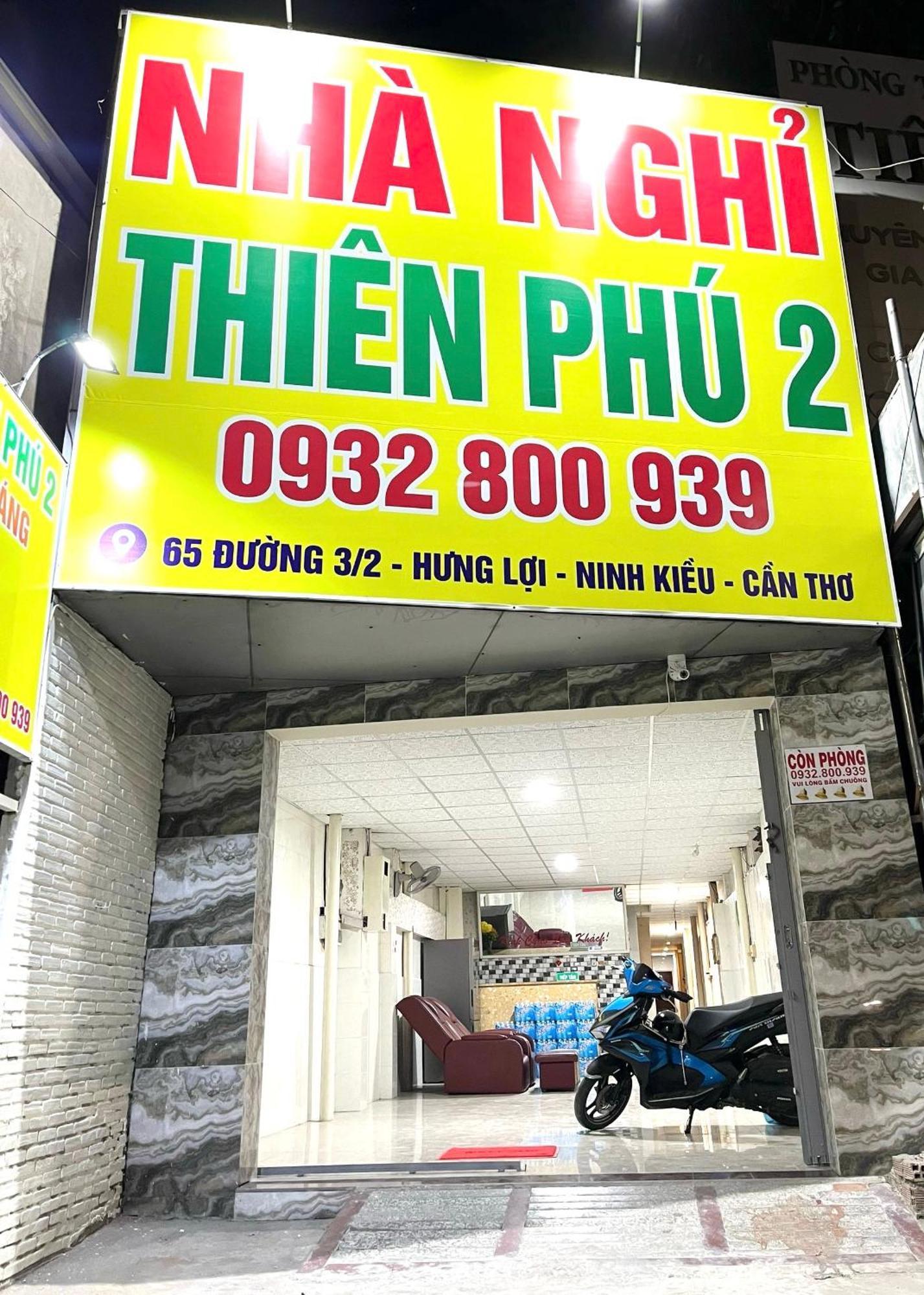 Hotel Nha Nghi Thien Phu 2 Cai Rang Esterno foto